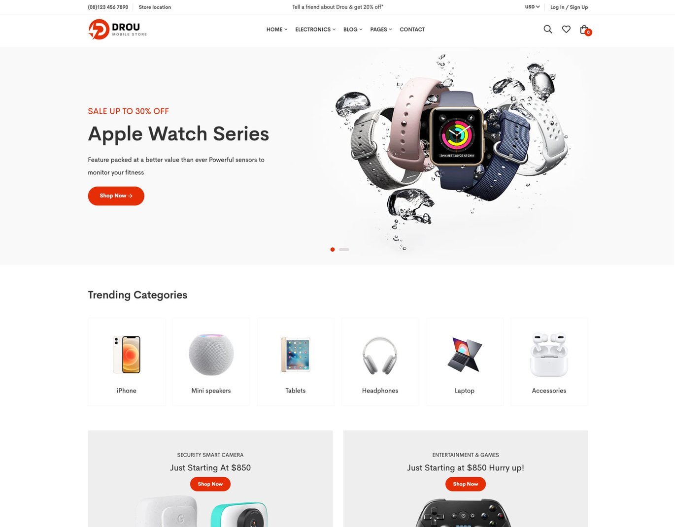 Drou - Electronics Store Shopify 2.0 Theme - Image 3