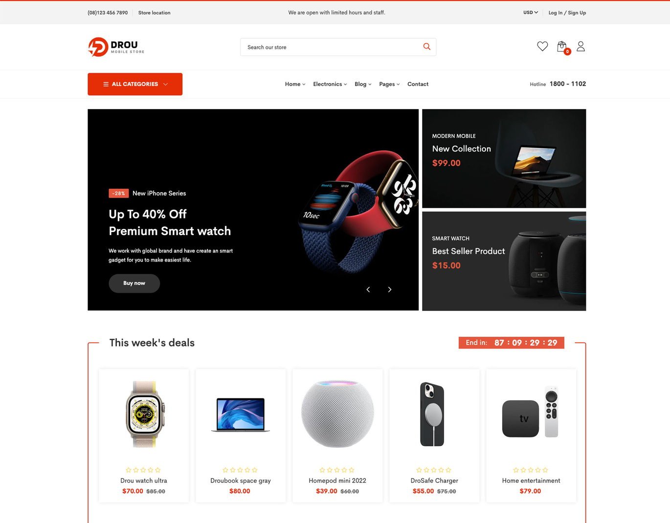 Drou - Electronics Store Shopify 2.0 Theme - Image 5